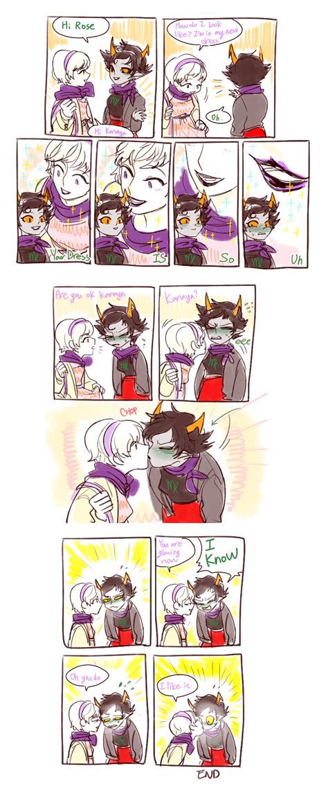 Ms Paint Adventures фэндомы Rose Lalonde Homestuck Kanaya Maryam Mspa Shipping