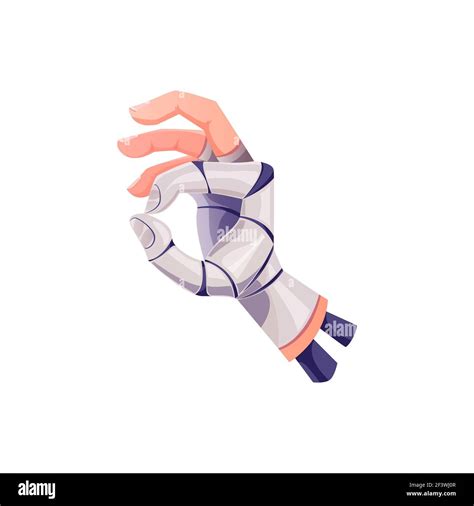 Prosthetic Arm Bionic Stock Vector Images Alamy