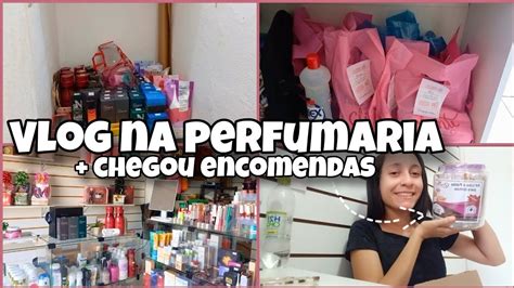 Vlog Na Perfumaria Chegou Encomendas Youtube