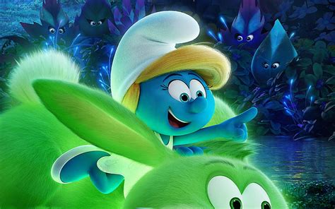 HD wallpaper: Clumsy Smurf, Hefty Smurf, Smurfette, Brainy Smurf ...