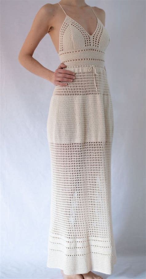 Crochet Maxi Dress Pattern Floor Length Crochet Gown With Etsy Maxi Dress Pattern Crochet