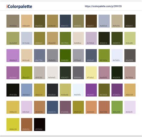 Color Palette Ideas From Flower Meadow Spring Image Icolorpalette