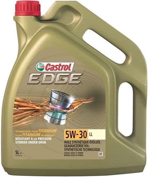 Castrol Edge 5W30 LL Motorolie 5L Bol