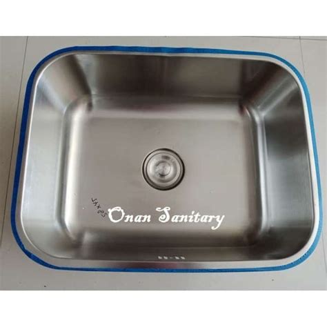 Jual Kitchen Sink Bak Cuci Piring Onan X Stainless Di Seller