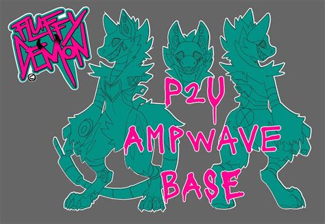 Ampwave Furry Art Base Ref Sheet Etsy Canada