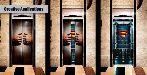 Creative Elevator Graphics Monster Image