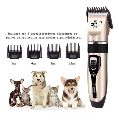 Maquina Cortapelo Electrica Kit Para Mascotas Perros Y Gatos Env O Gratis