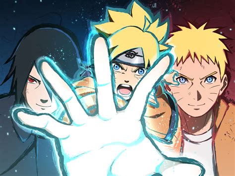 Naruto Boruto Sasuke Wallpaper [nxb Ninja Tribes] By Maxiuchiha22 On