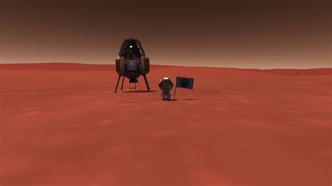 First Duna Landing R Kerbalspaceprogram