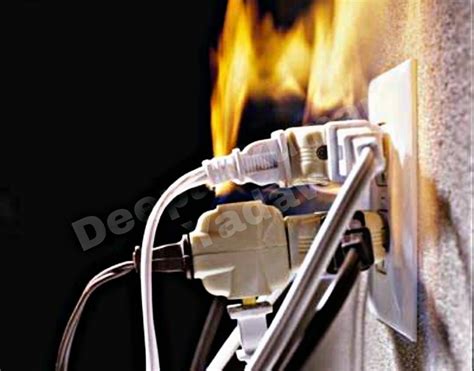 Causes Of Fire Due To Electrical Faults