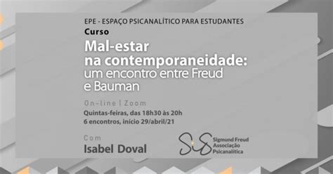 Mal Estar Na Contemporaneidade Um Encontro Entre Freud E Bauman