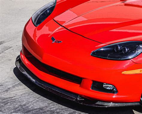 Corvette C6 Base ZR1 Front Splitter C7 Carbon