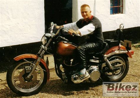 Harley Davidson Flh 1200 Super Glide Poster