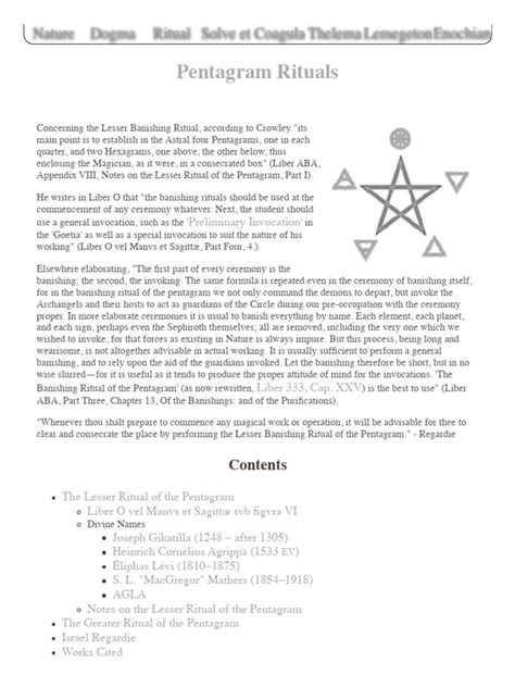 Pentagram Rituals | PDF | Names Of God In Judaism | Tetragrammaton