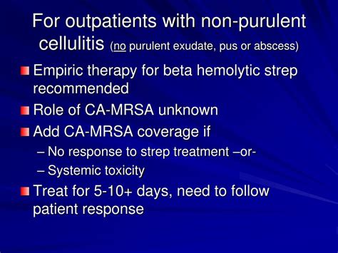 PPT Outpatient And Inpatient MRSA The New IDSA Guidelines PowerPoint