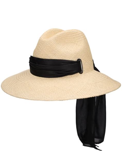 Samantha Straw Panama Hat Borsalino Women Luisaviaroma