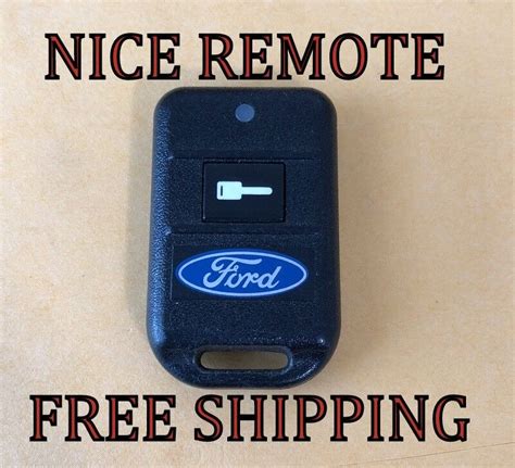 FORD DEALER INSTALLED KEYLESS REMOTE START ALARM FOB TRANSMITTER GOH