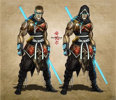 ArtStation - Warrior Monk, Anwar Gant | Concept art characters, Warrior ...