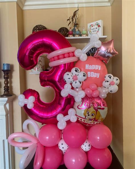 Serena Morenos Instagram Post Paw Patrol Balloon Bouquet