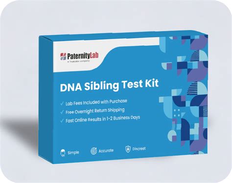 Home Sibling Dna Test Kit Paternitylab