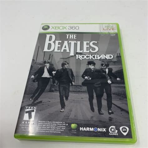 The Beatles Rock Band Game Xbox 360 Complete Tested Ebay