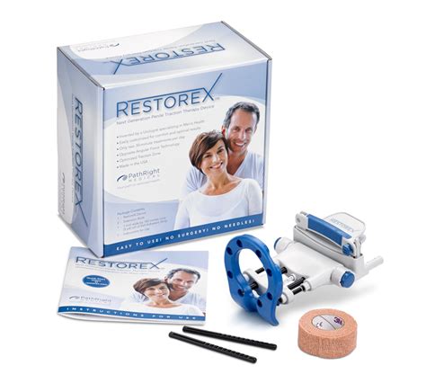 Penile Traction Therapy Device Restorex By Pathright Medical