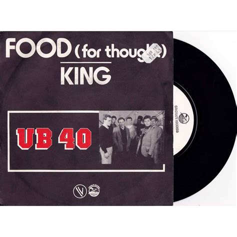 UB40 food ( for tought )/ king, 45T (SP 2 TITRES) en vente sur CDandLP.com