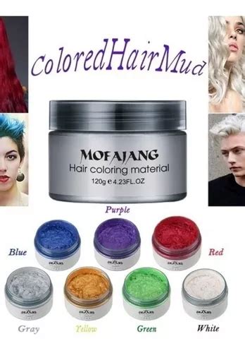 Mofajang Cera De Colores Para Te Ir Temporalmente Cabello En Venta En