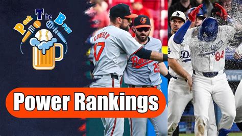 Mlb Power Rankings Week 6 Youtube