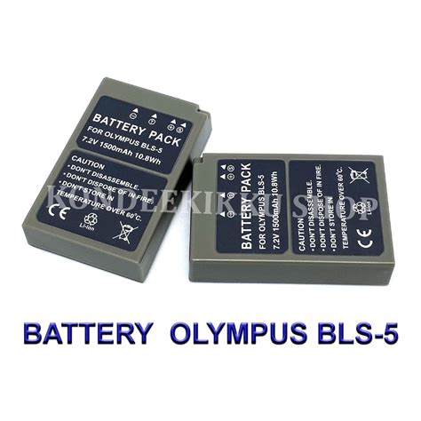 Bls Bls Bls Battery And Charger For Olympus Pen E Pl Pl Pl