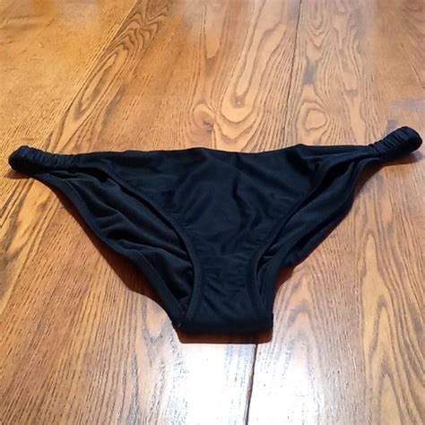 J Crew Swim Jcrew Womens Bikini Bottom Xl Black New Extra Large