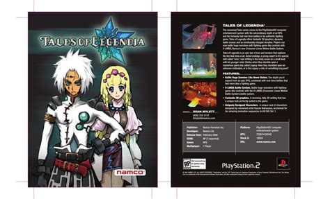 Tales Of Legendia Promotional Art Mobygames