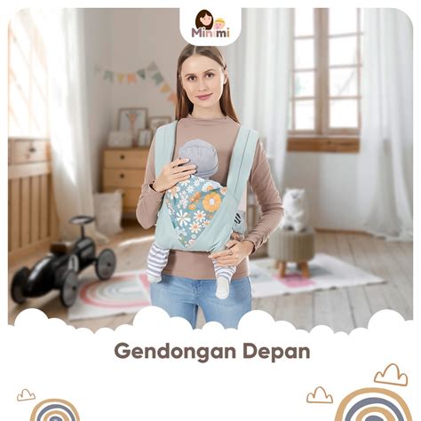 Jual Minimi Gendongan Bayi Praktis Gendongan Depan Gendongan Kain