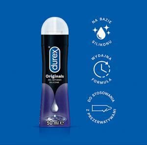 Durex Originals Silicone żel intymny gładki i jedwabisty 50 ml cena