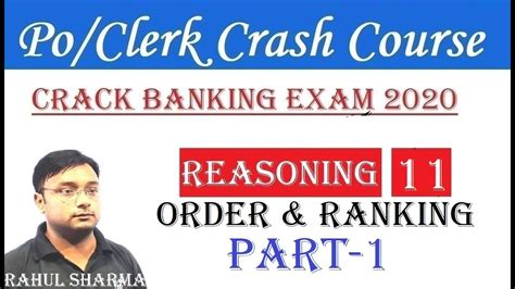 Order And Ranking Reasoning Basic Concepts EduLearn Reasoning Lec