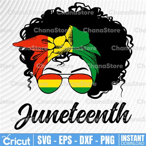 Juneteenth Woman Svg Melanin Svg Girl Afro Woman Junetee Inspire Uplift