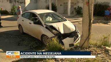 Cetv Edi O Fortaleza Motorista Perde O Controle Da Dire O Em