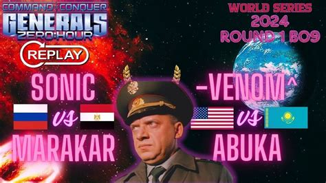 WORLD SERIES 2024 Sonic Vs Marakar Venom Vs Abuka 1 32FINAL BO9