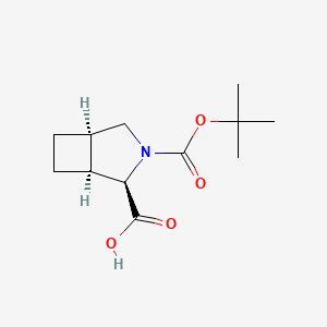 1S 2R 5R 3 2 Methylpropan 2 Yl Oxycarbonyl 3 Azabicyclo 3 2 0