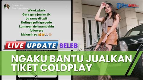 Lycie Joanna Bantah Jadi Calo Tiket Coldplay Puteri Indonesia