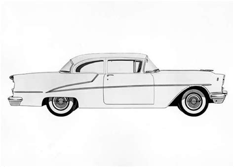 1955 Oldsmobile Car Spotters Guide