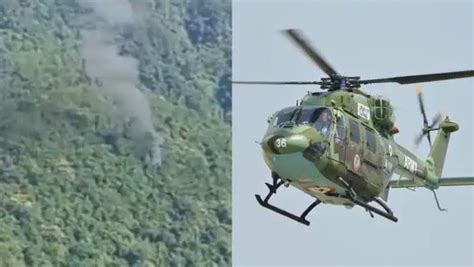 Military Chopper Crashes In Arunachal Pradesh 2 Bodies Found