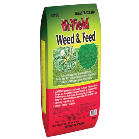 Hi Yield 15 0 10 Weed And Feed Lawn Fertilizer For All Grasses 5000 Sq Ft Ace Hardware