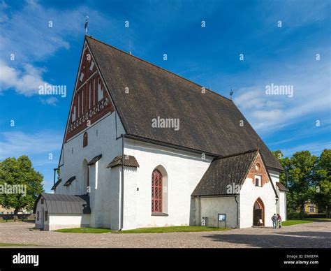 Porvoo cathedral, Porvoo, Finland Stock Photo - Alamy