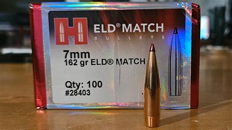 7mm Rem Mag Load Development With Hornady 162 Eld M Youtube