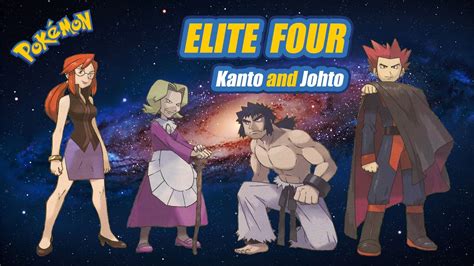 Pokemon Profile Elite Four Kanto Johto