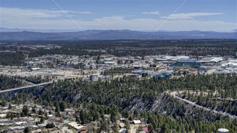 A Wide View Of The Los Alamos National Laboratory New Mexico Aerial