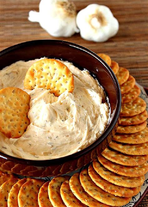 Roasted Garlic Dip Recipe Aka Vampire Dip One Bite Won T Be Enough