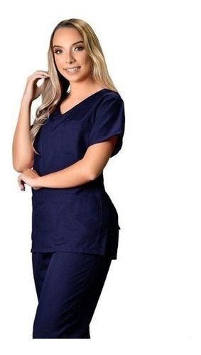 Scrub Poli Ster Blusa E Cal A Hospitalar Enfermagem Dona