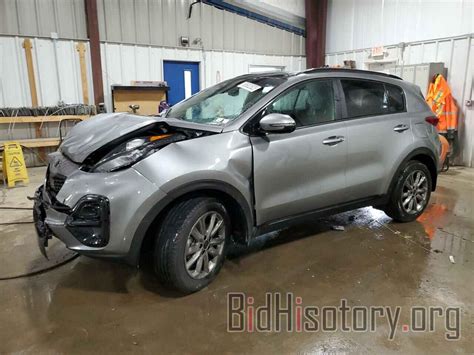 Report Kndp6cac7n7013124 Kia Sportage 2022 Gray Gas Price And Damage History